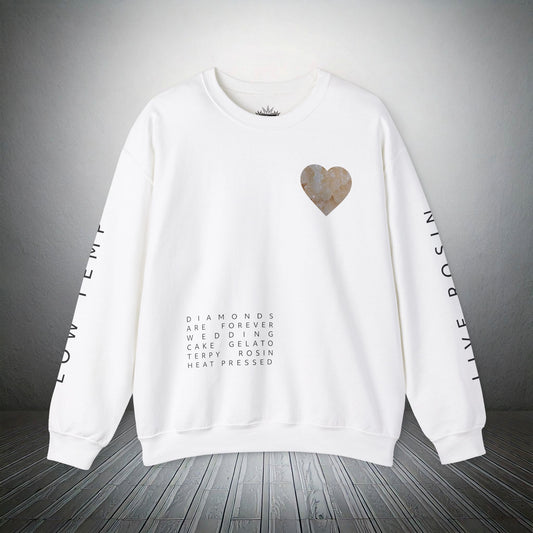 Diamonds are Forever - Unisex Printed Crewneck Sweatshirt