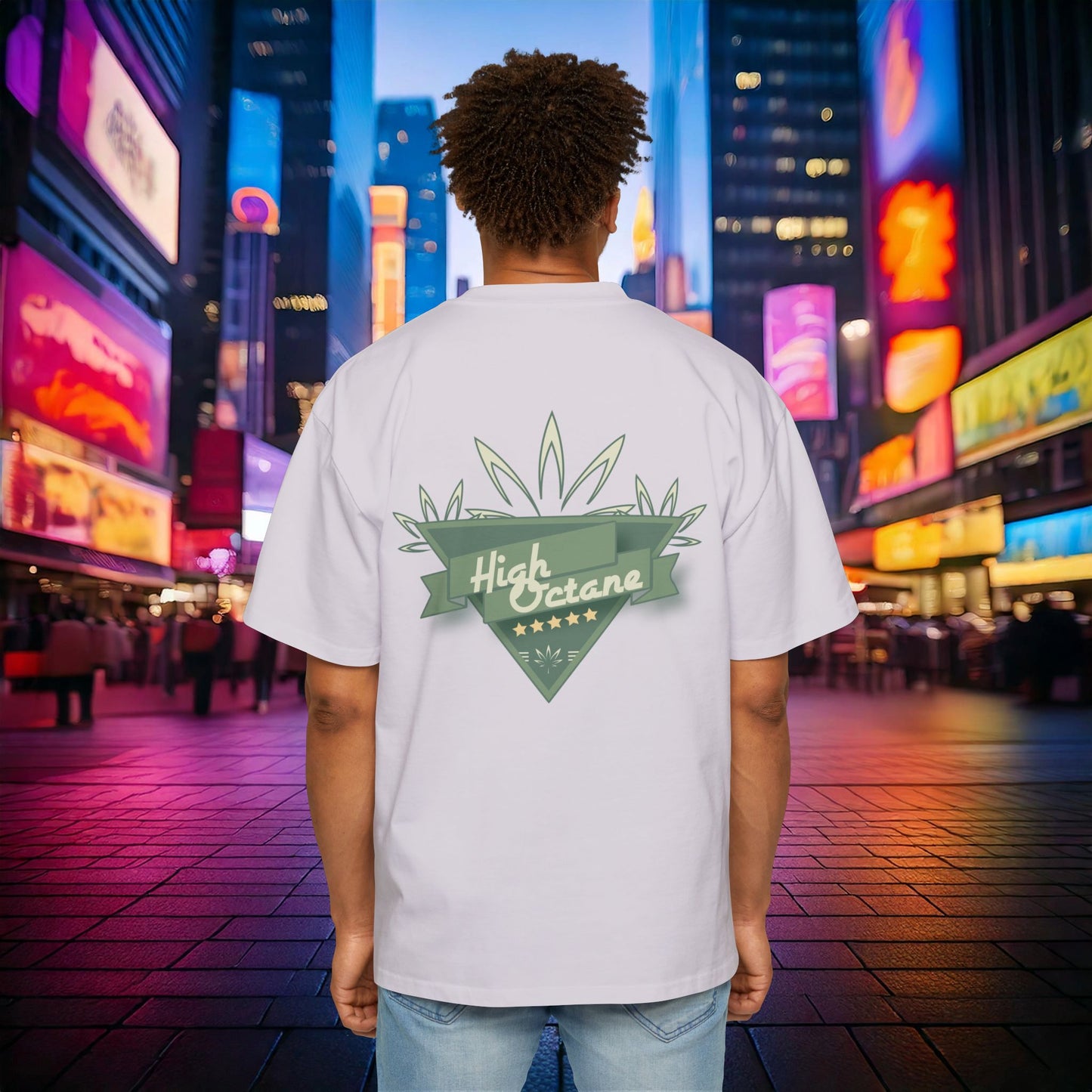 Lets Roll - Men's Heavy Oversized Tee