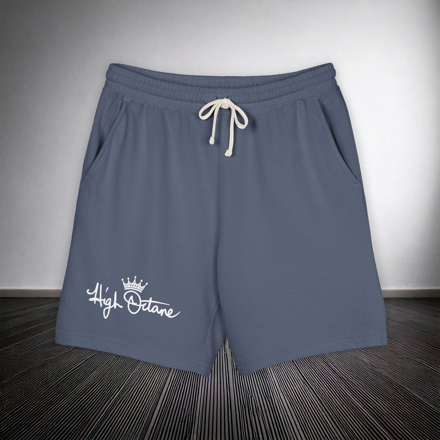 Lightweight Fleece Sweat Shorts — Garment-Dyed Casual Lounge Shorts