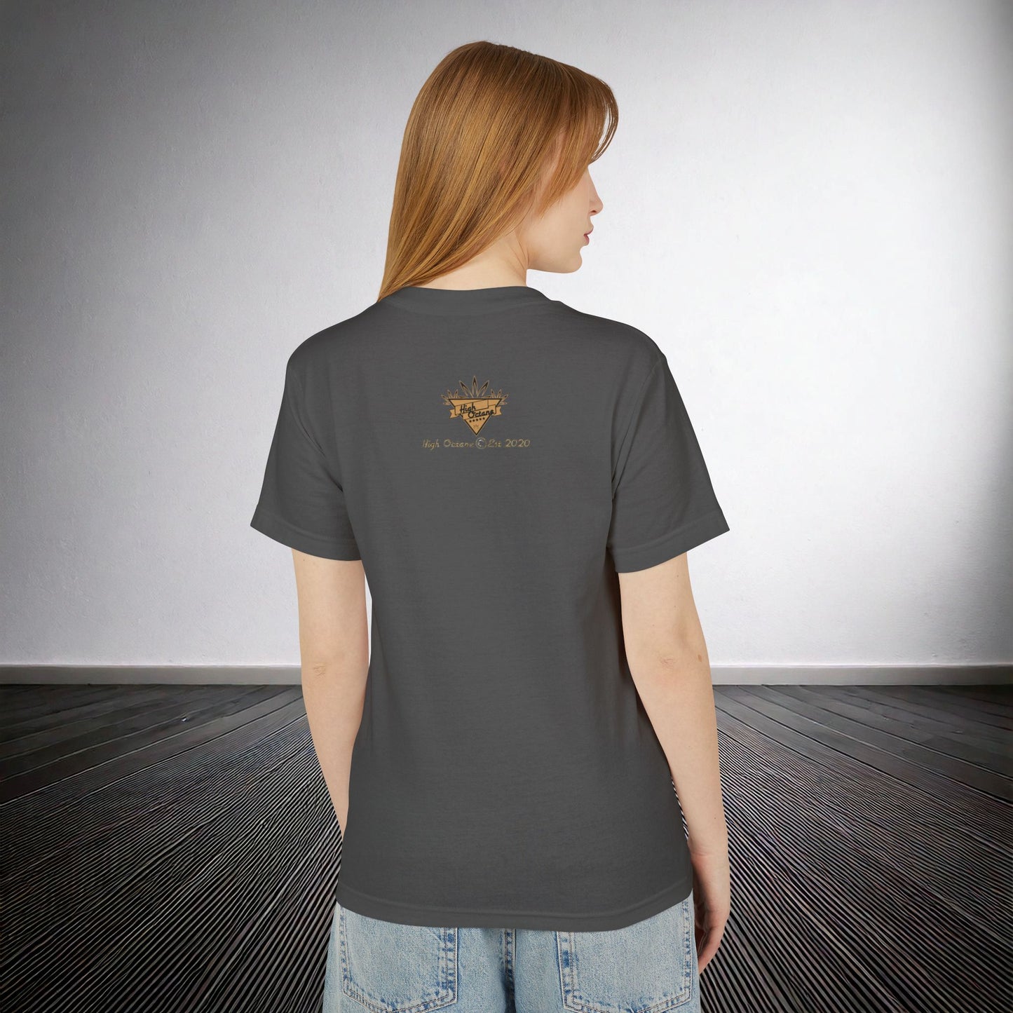 T-Shirt - Do not cross  - Unisex Garment-Dyed Heavyweight Cotton Tee
