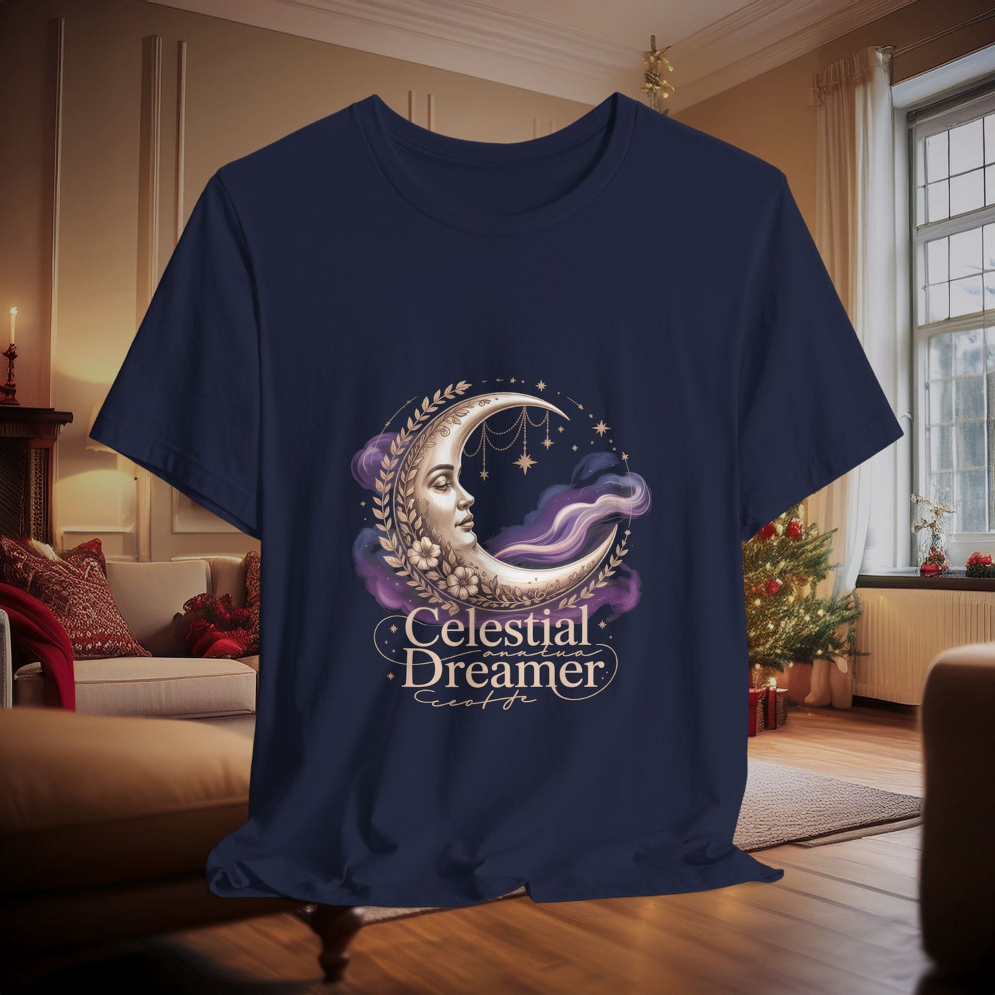 Celestial Dreamer Moon Tee | gothic celestial shirt, 90s sun and moon art