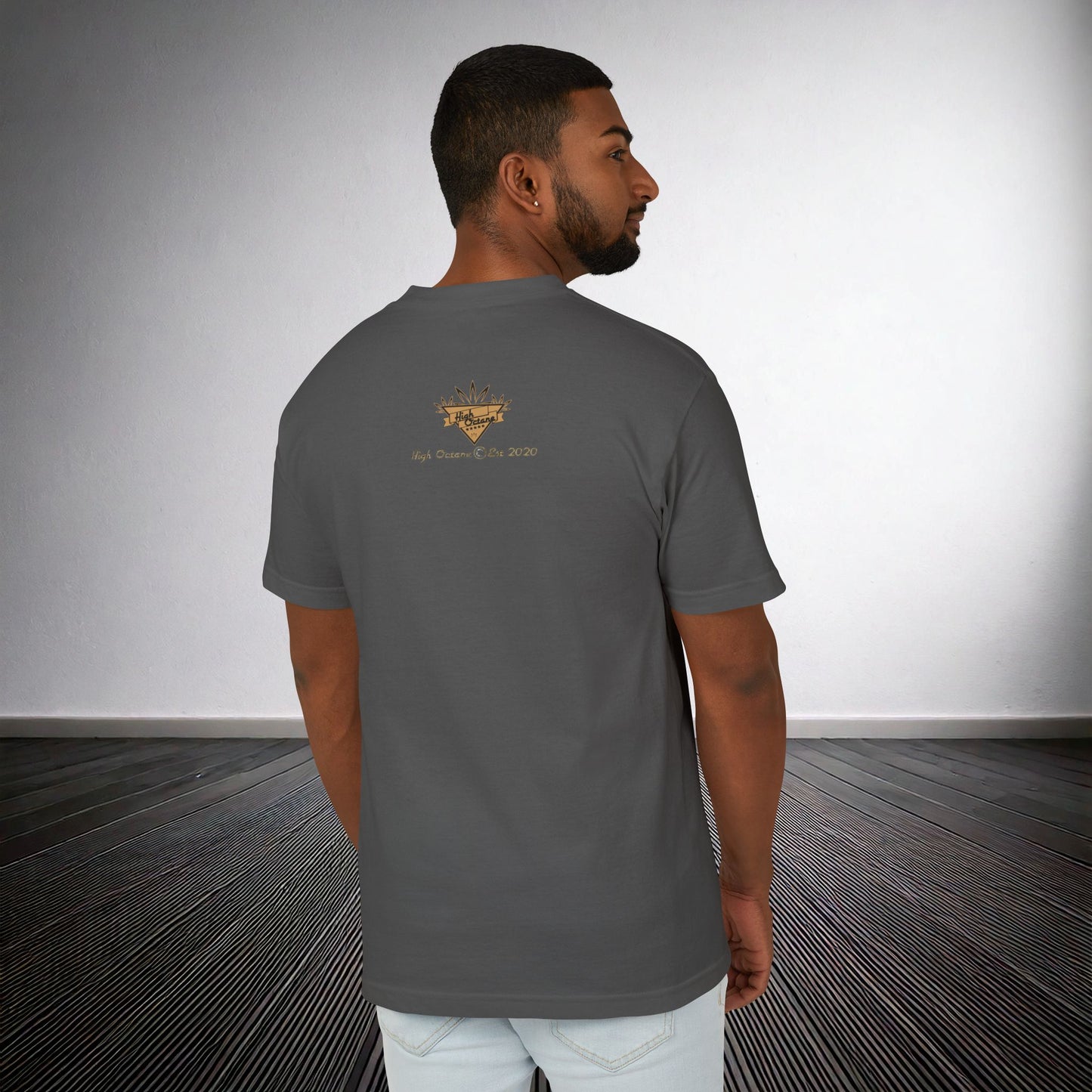 T-Shirt - Do not cross  - Unisex Garment-Dyed Heavyweight Cotton Tee