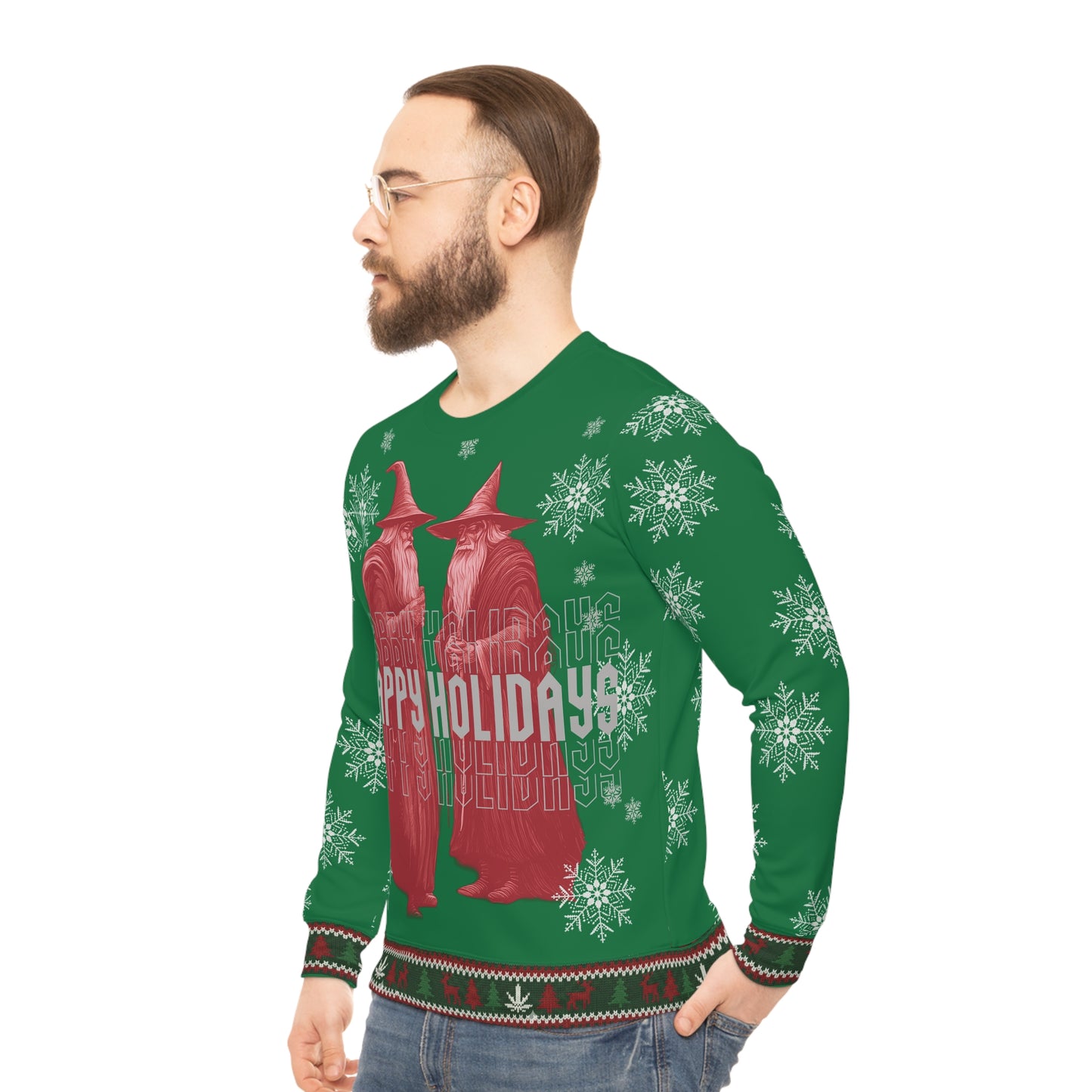 Lightweight Sweatshirt High Octane Holiday Sweater (Wizard)