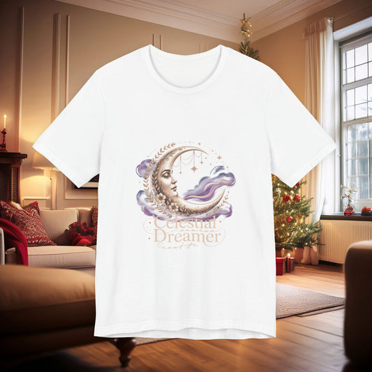 Celestial Dreamer Moon Tee | gothic celestial shirt, 90s sun and moon art