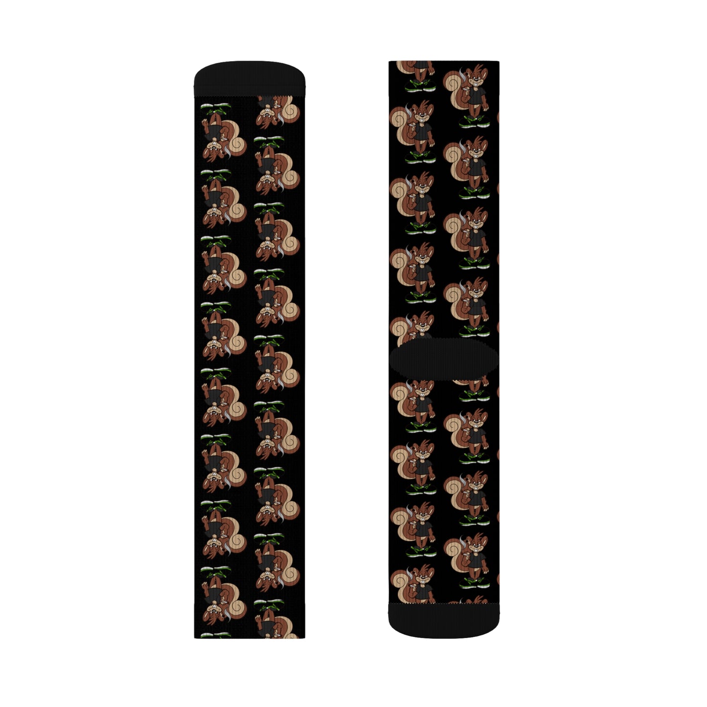 Zippy the Squirrel Socks