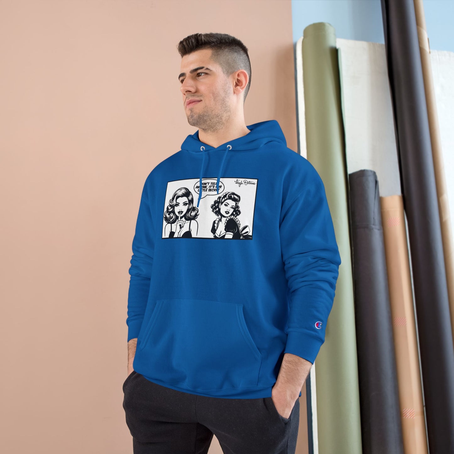 High Octane Signtuare x Champion Hoodie — Our Little Secret
