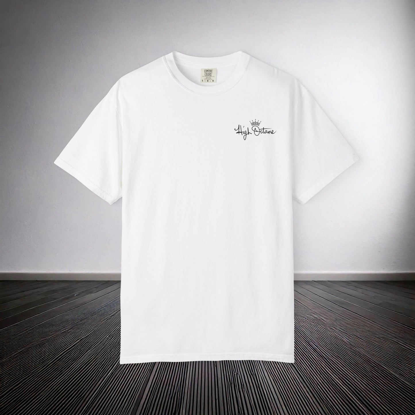Copy of High Octane Crown Tee (White) — Signature Collection