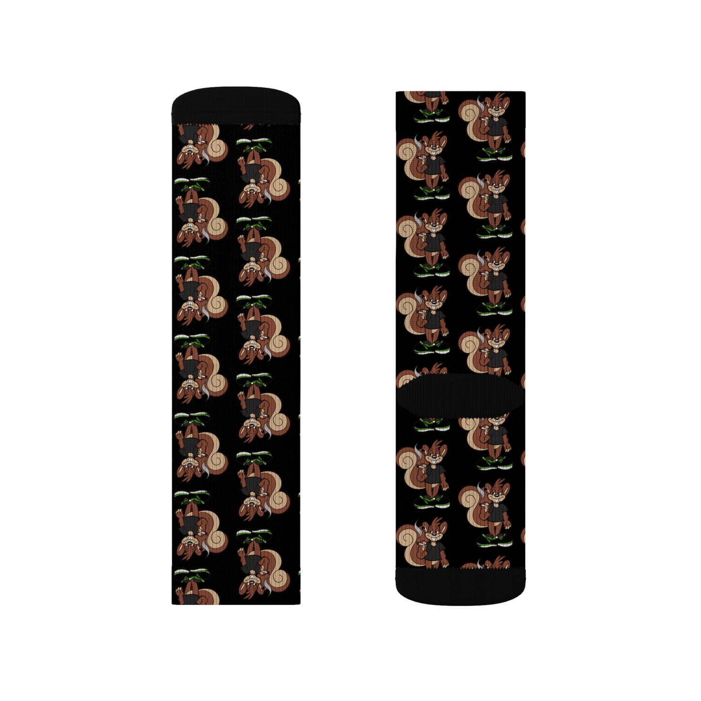 Zippy the Squirrel Socks