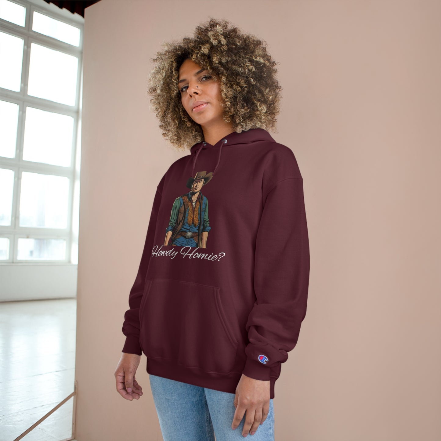 Tony "Howdy Homie?" - Champion Hoodie