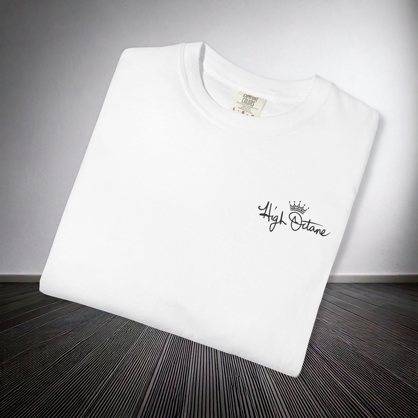 Copy of High Octane Crown Tee (White) — Signature Collection