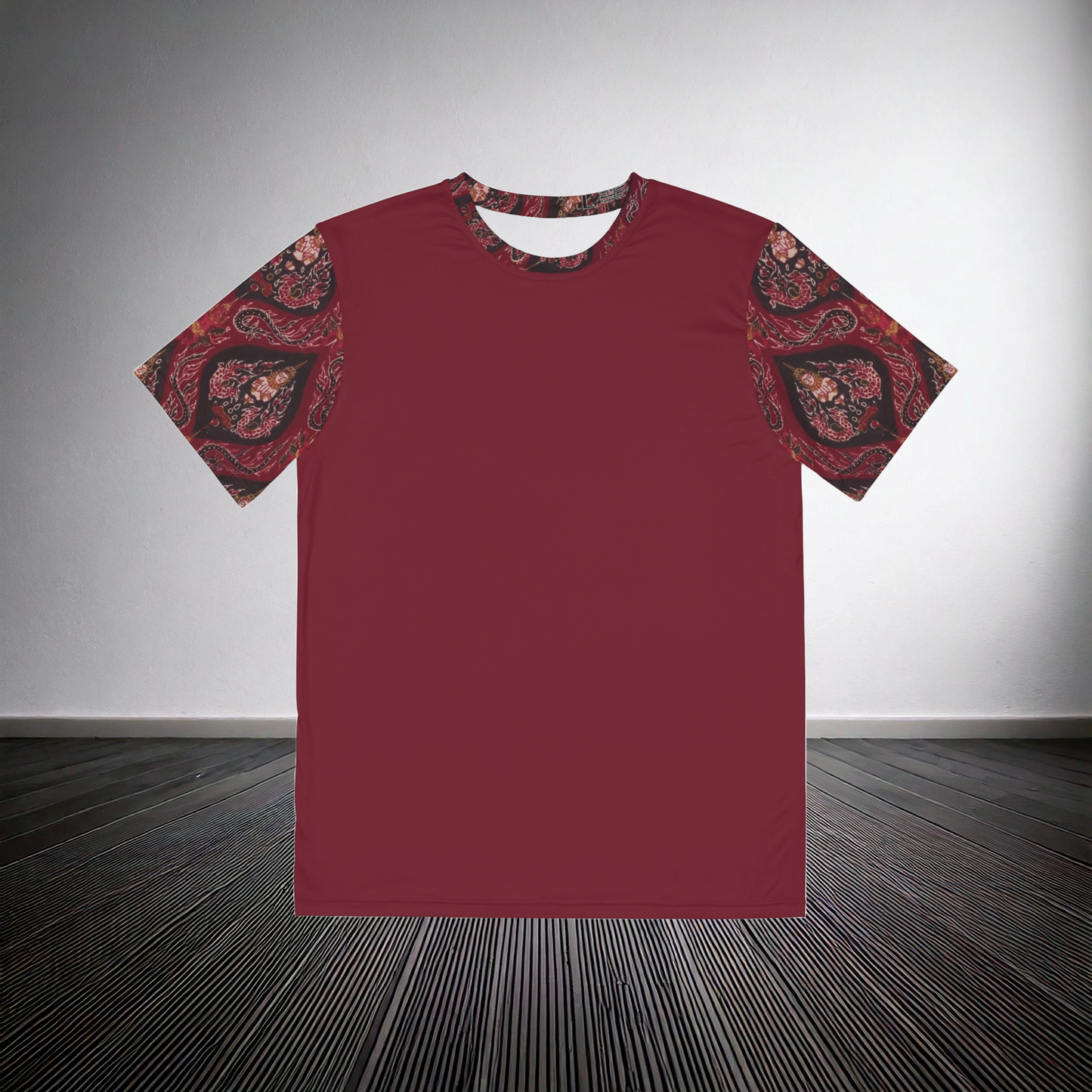 Printed Neck/Sleeve T-Shirt