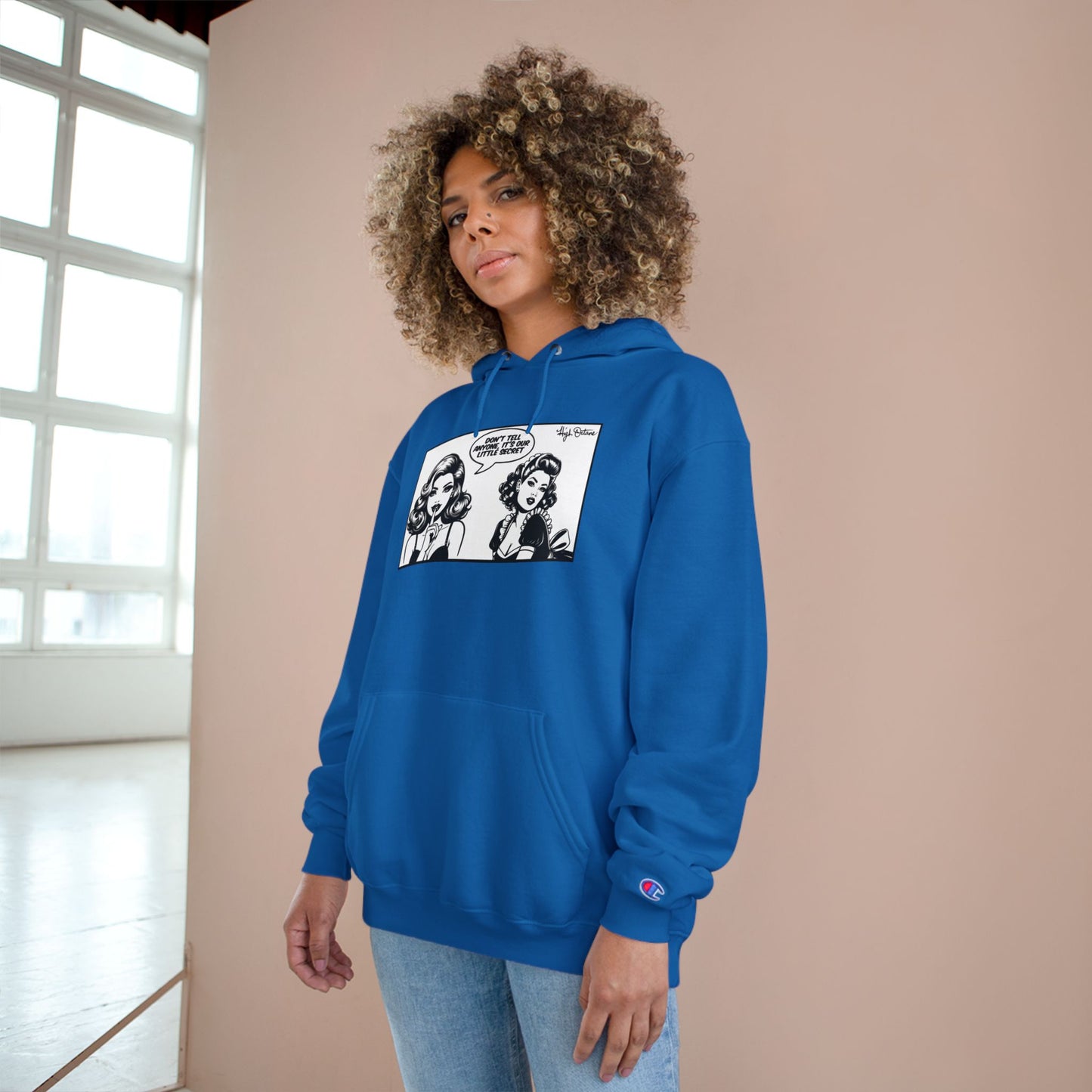 High Octane Signtuare x Champion Hoodie — Our Little Secret