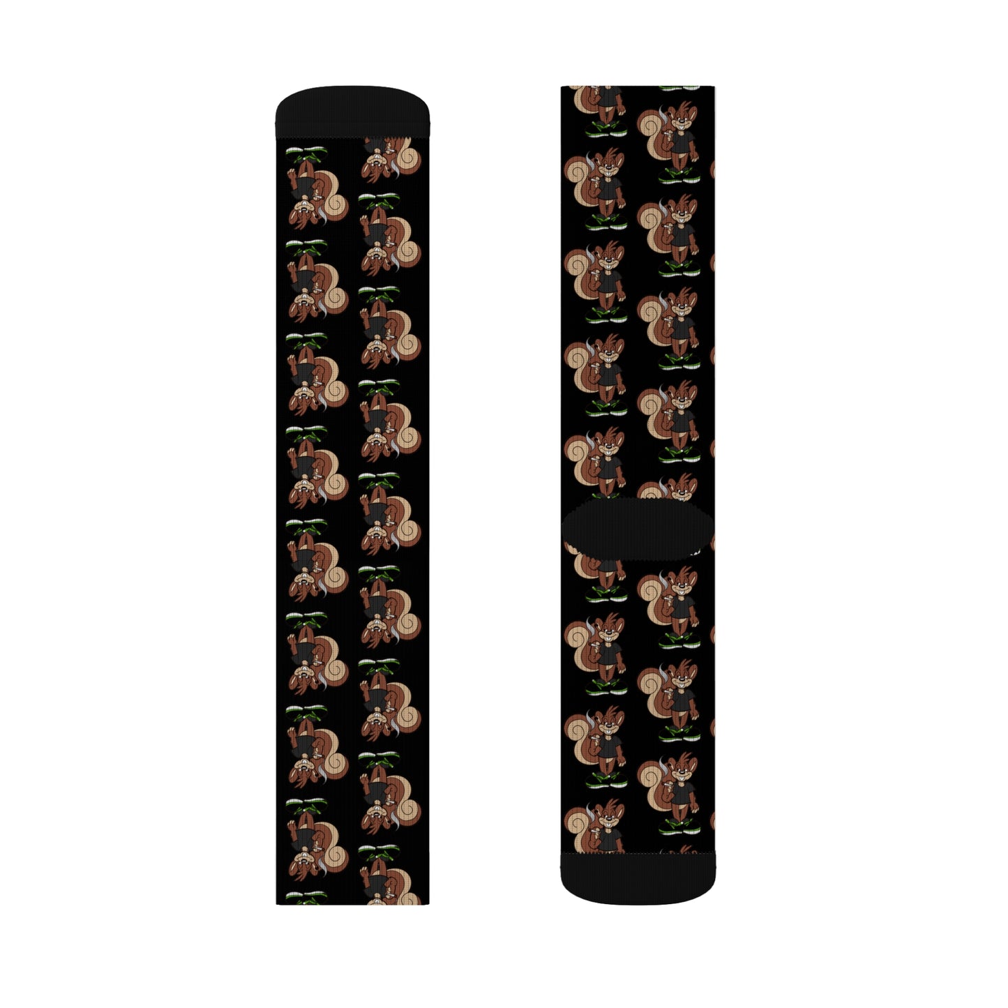 Zippy the Squirrel Socks
