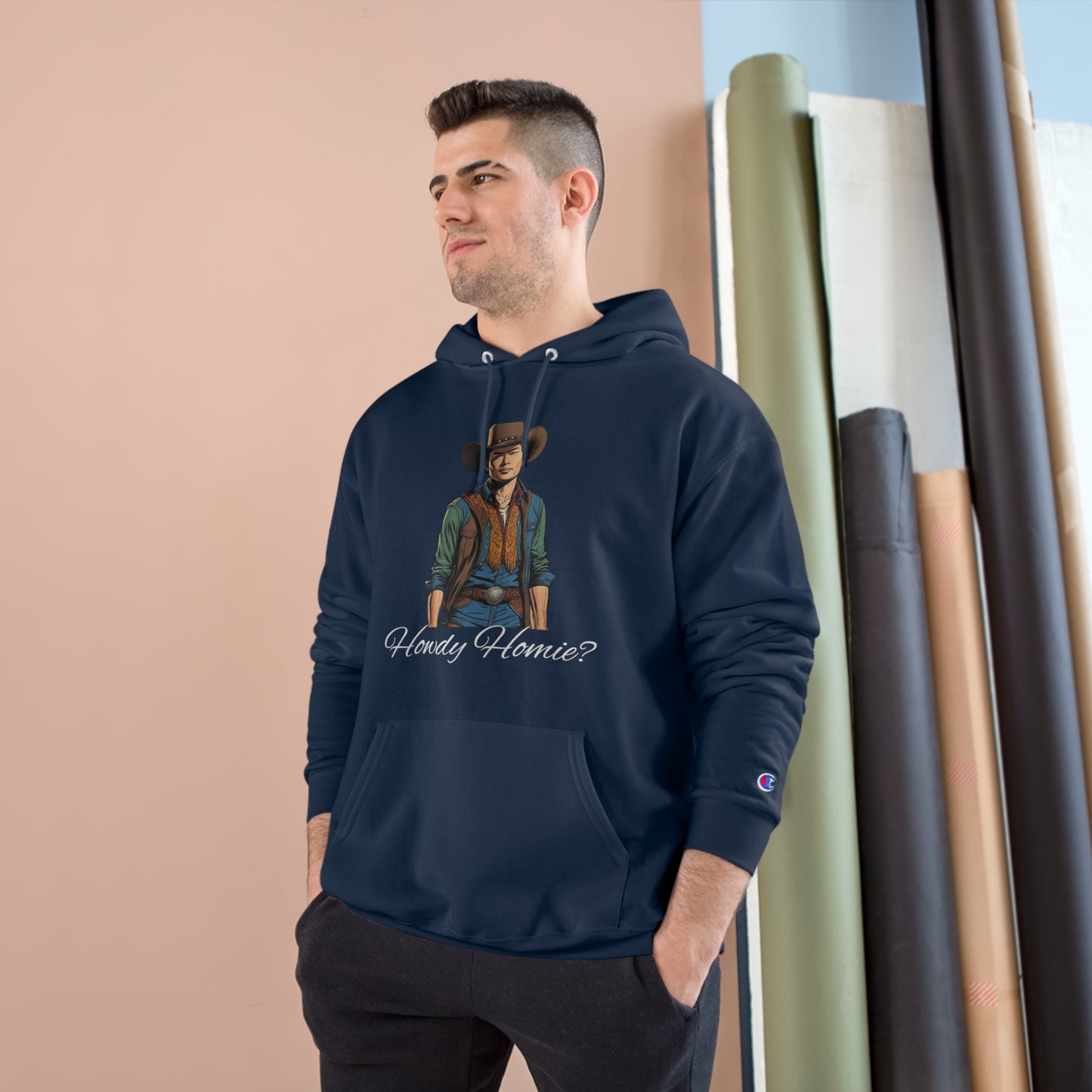 Tony "Howdy Homie?" - Champion Hoodie