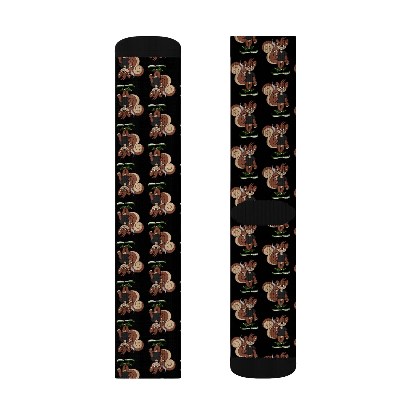 Zippy the Squirrel Socks