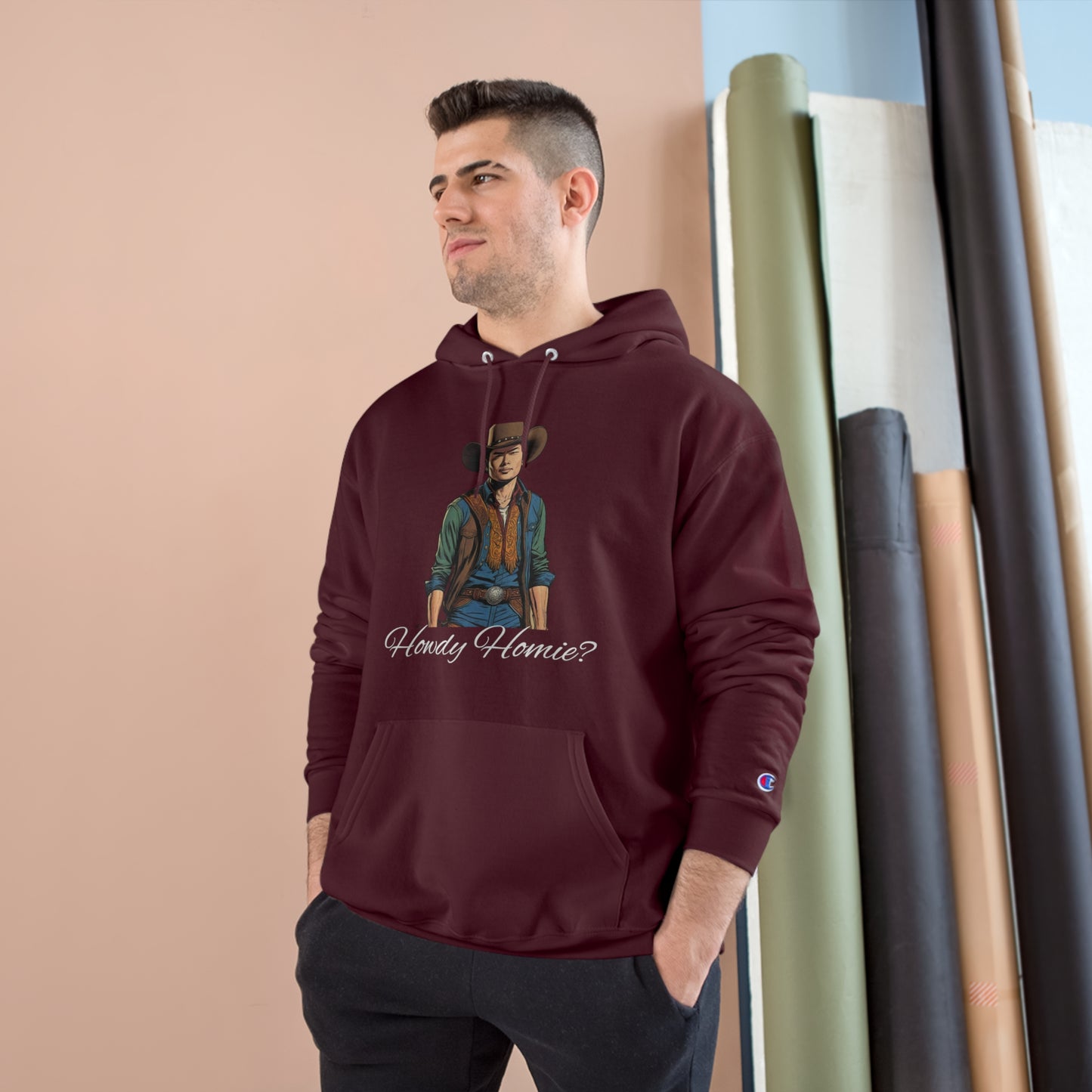 Tony "Howdy Homie?" - Champion Hoodie
