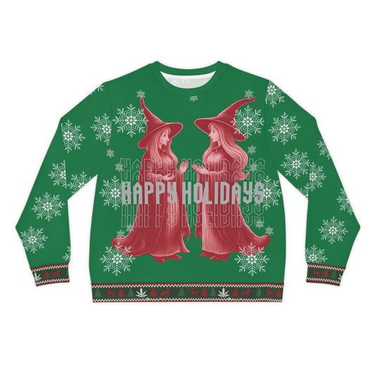 Lightweight Sweatshirt High Octane Holiday Sweater (Witch)