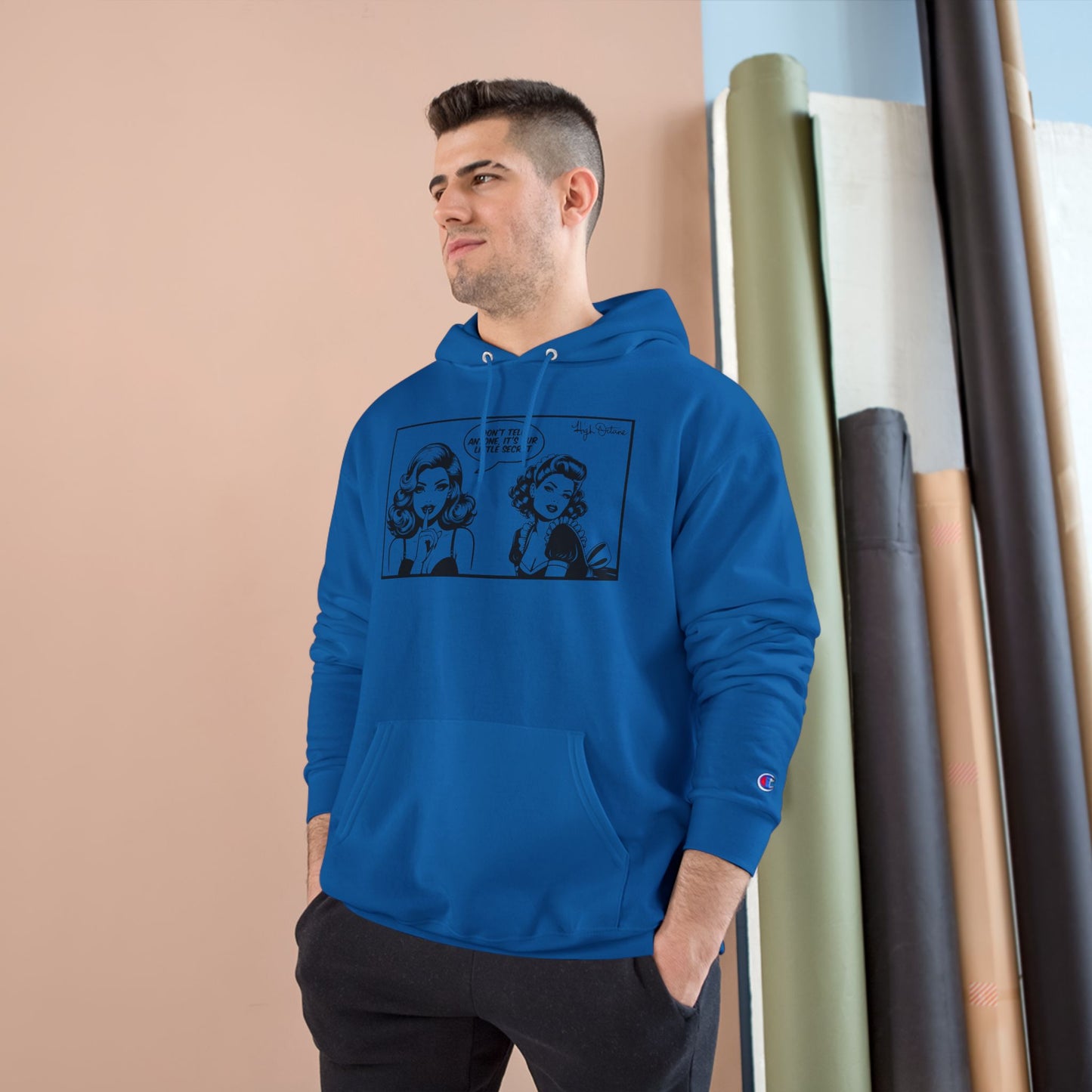 High Octane Signtuare x Champion Hoodie — Our Little Secret