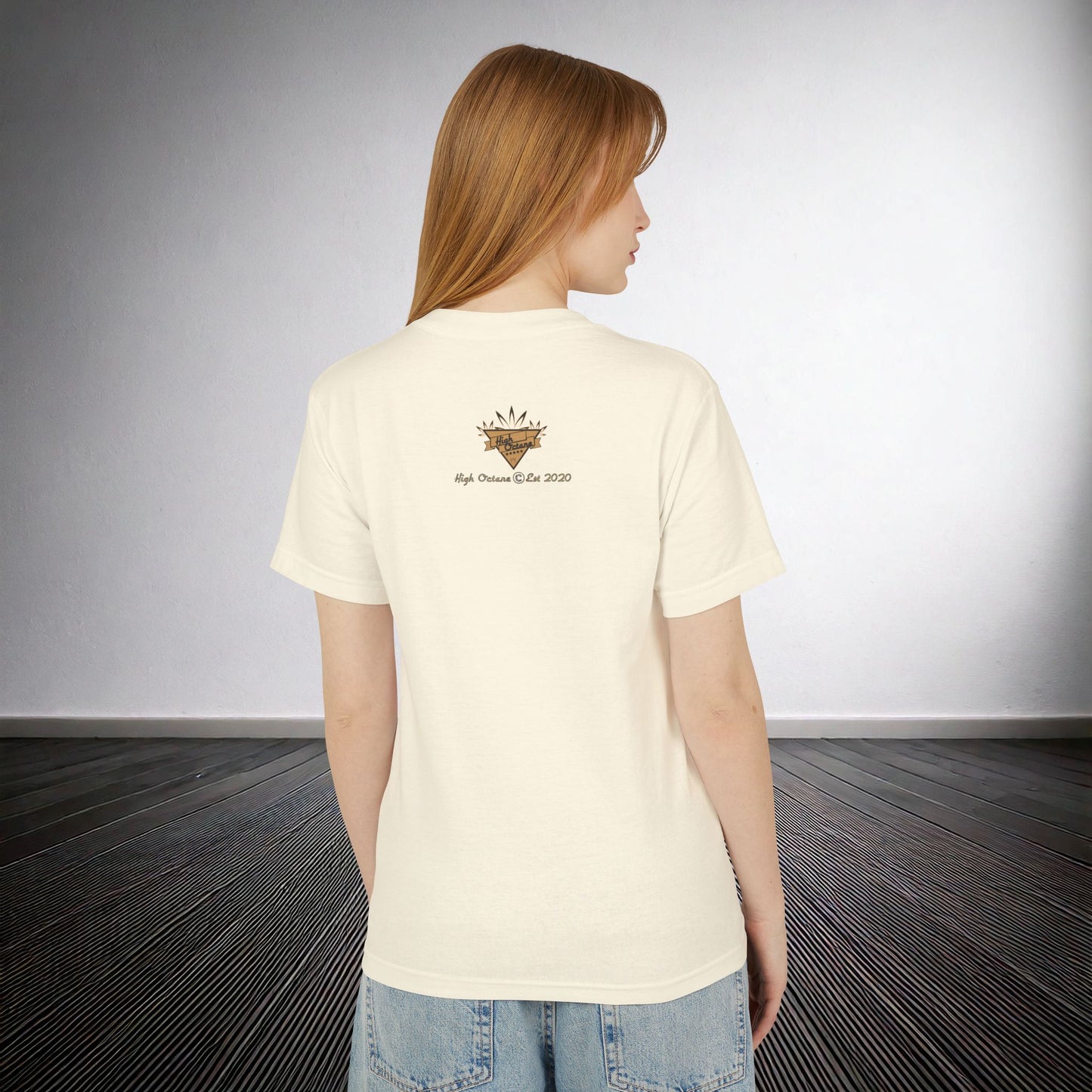 T-Shirt - Do not cross  - Unisex Garment-Dyed Heavyweight Cotton Tee