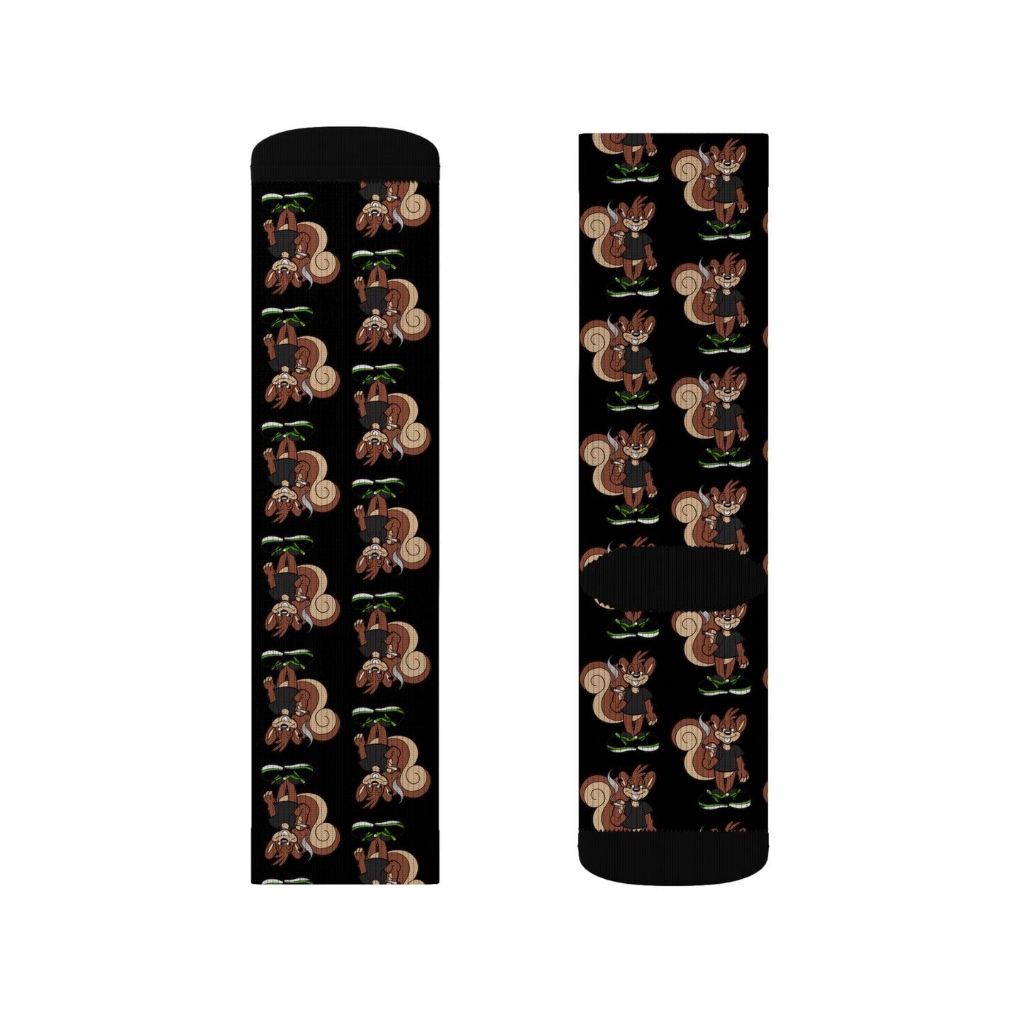 Zippy the Squirrel Socks