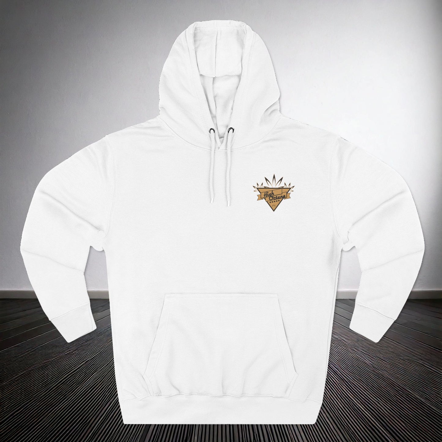 High Octane Originals (Gold/Black) - Three-Panel Fleece Hoodie