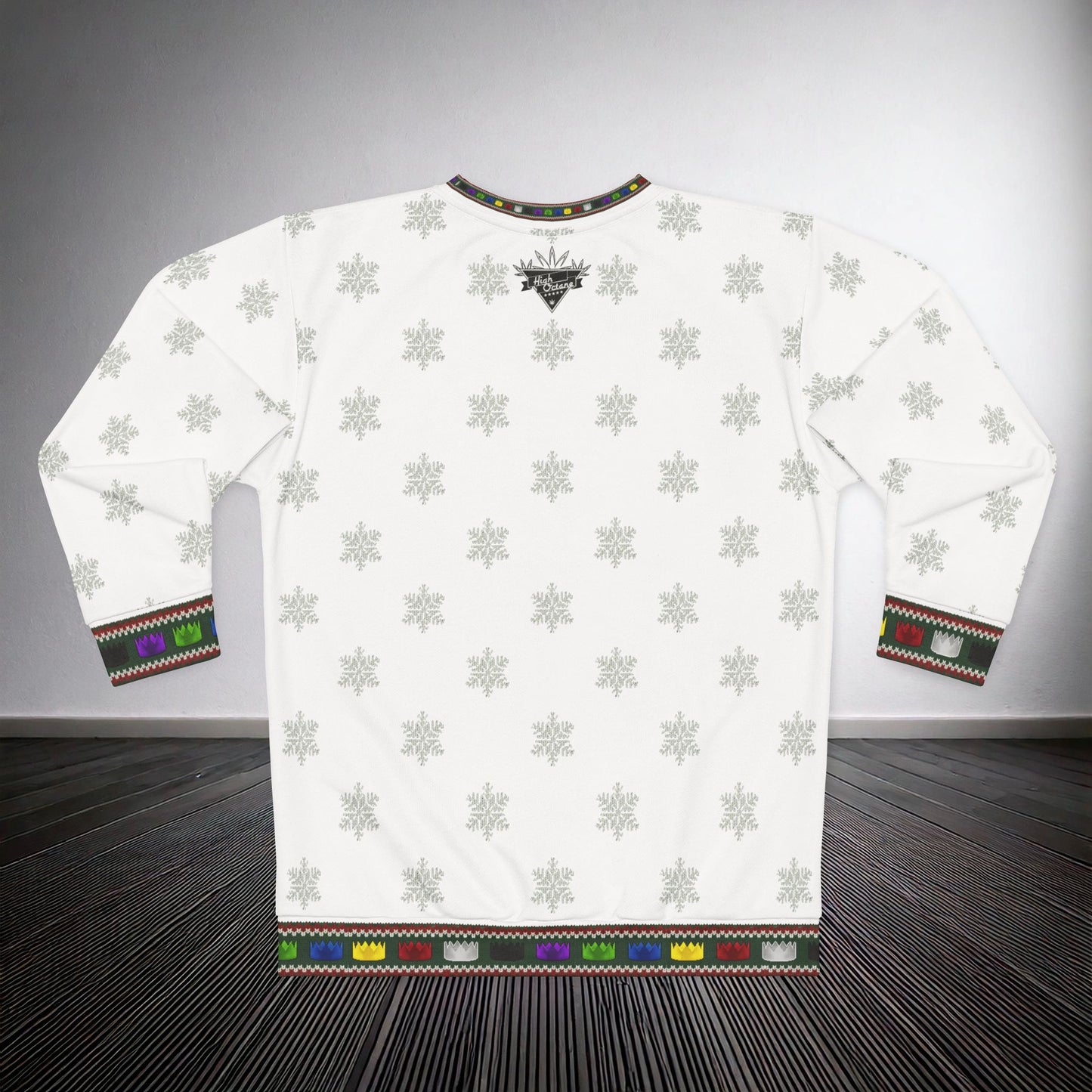 High Octane: "Merry Scape-Mas!" Ugly Christmas Sweater (Black)